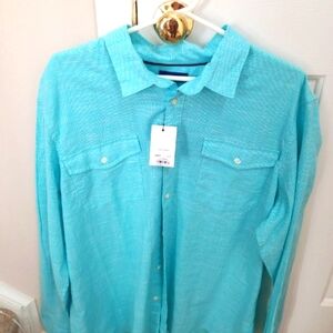 NWT Men's long-sleeved Apt9 dress shirt in XXL